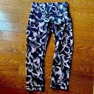 Lululemon wunder under cropped leggings